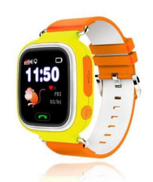 Смарт-часы детские UWatch Q90 GPS контроль звонки сообщения SOS Wi-Fi