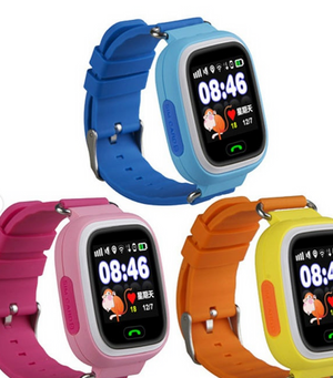 Смарт-часы детские UWatch Q90 GPS контроль звонки сообщения SOS Wi-Fi