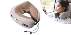 Массажная подушка для шеи U-shaped massage pillow