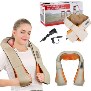 Роликовый массажер для спины и шеи Massager of Neck Kneading