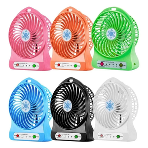 Портативный USB мини-вентилятор с аккумулятором Portable Mini Fan (настольный)